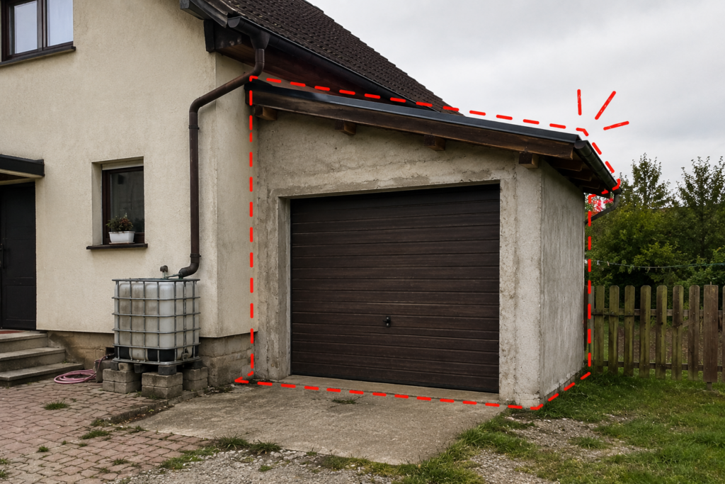 garáž 2.